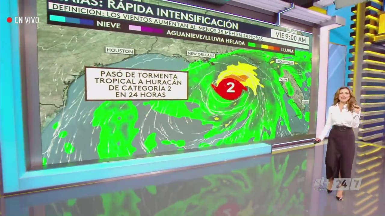 Clima Hoy en EEUU: Huracán amenaza la Costa del Golfo este fin de semana