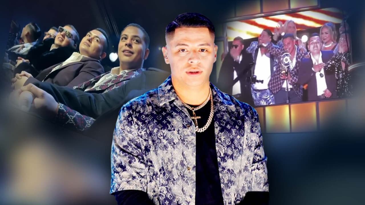 "Ves esos monstruos de artistas, tú llegas como un pollito": Eduin Caz recuerda cuando ganó su primer premio con Grupo Firme