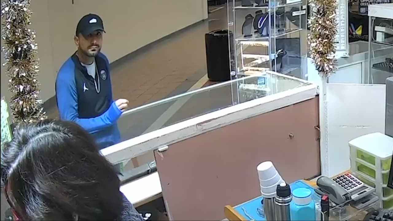 Buscan a sospechoso de robo en una joyería de un centro comercial de Miami-Dade