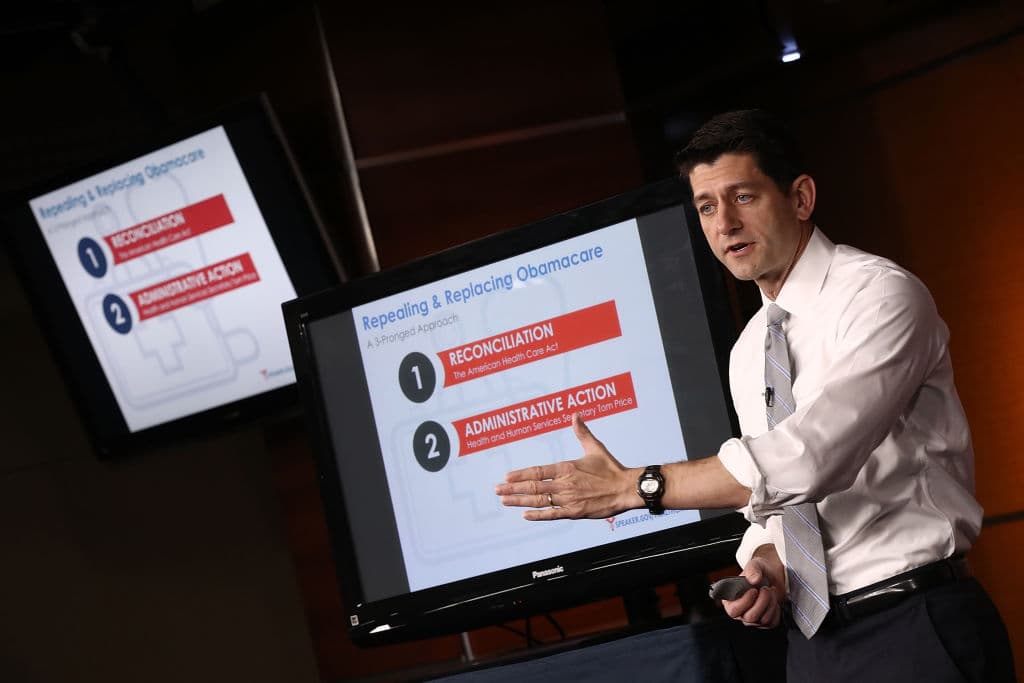 La Cámara de Representantes, a punto de votar un proyecto de ley para desmantelar Obamacare