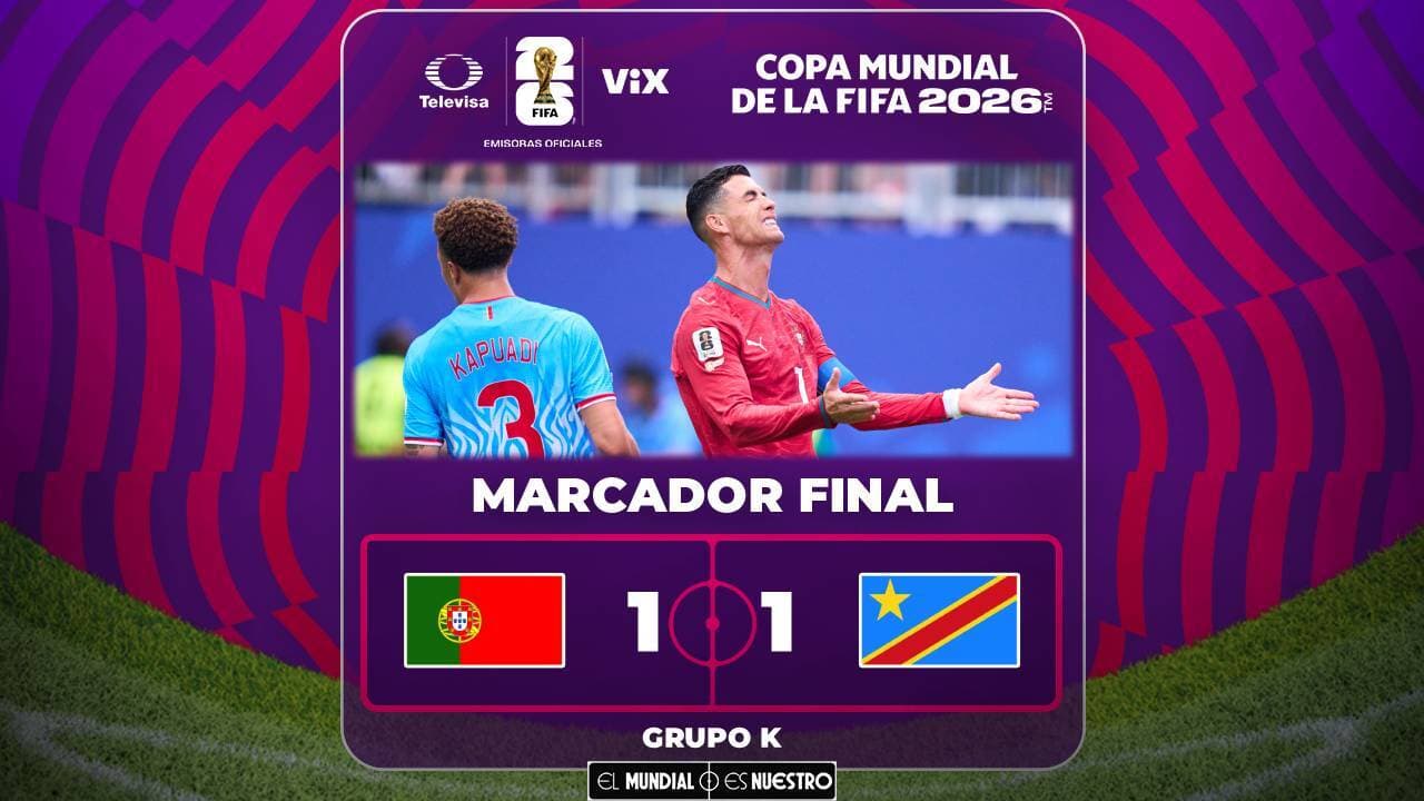 Resumen | ¡Empate vibrante! Portugal y Congo no lograron sacar diferencia en el marcador