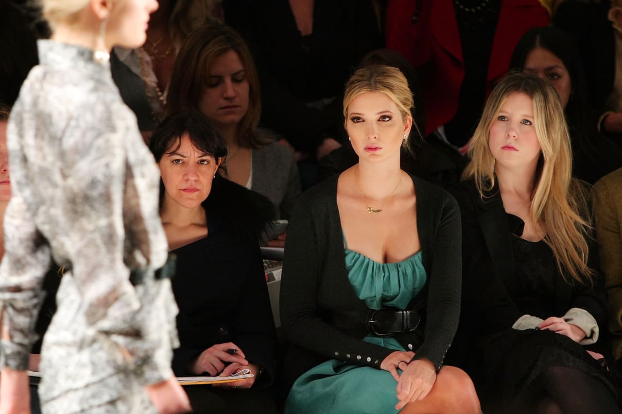 En el 2009 Ivanka no sólo asistió a las pasarelas, también fue la anfitriona de un exclusivo almuerzo para presentar su colección de joyas.