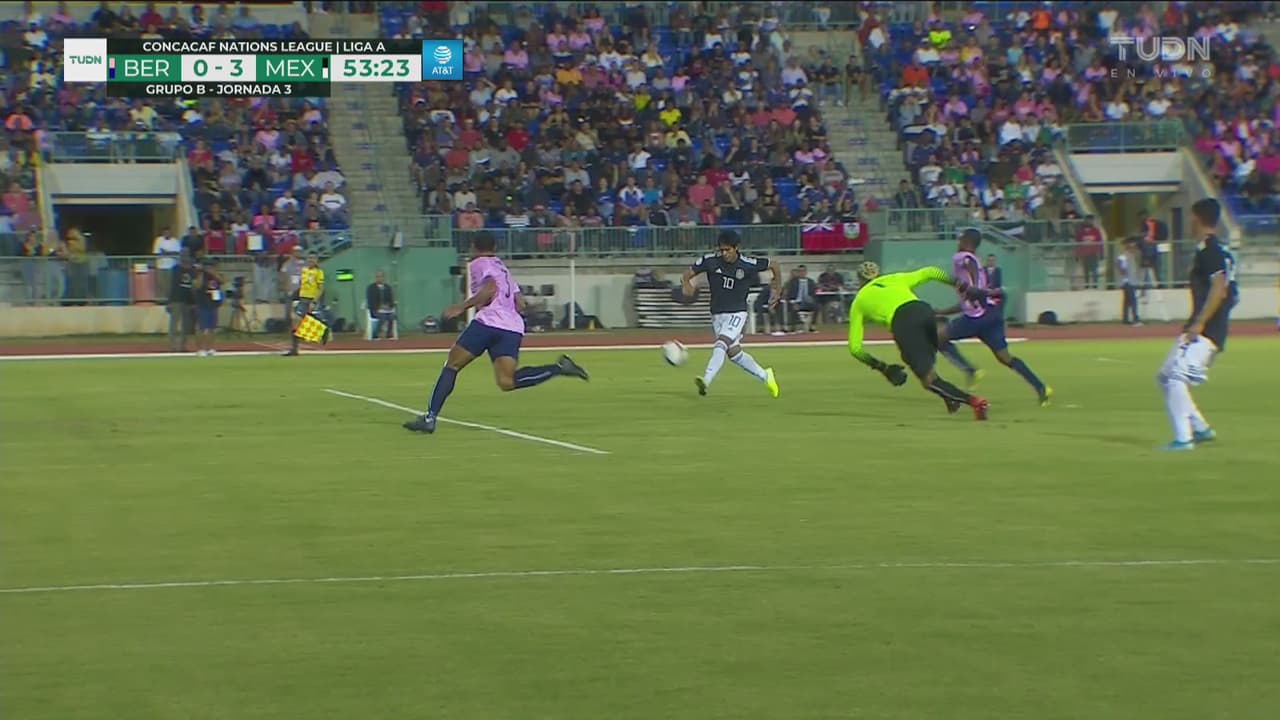 ¡Golpe para el Chucky y doblete de Macías para el 0-3 del Tri!