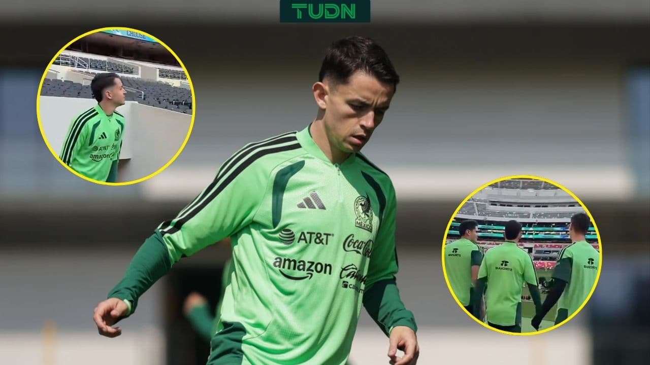 ¡Selección Mexicana reconoce cancha del Estadio Banorte!