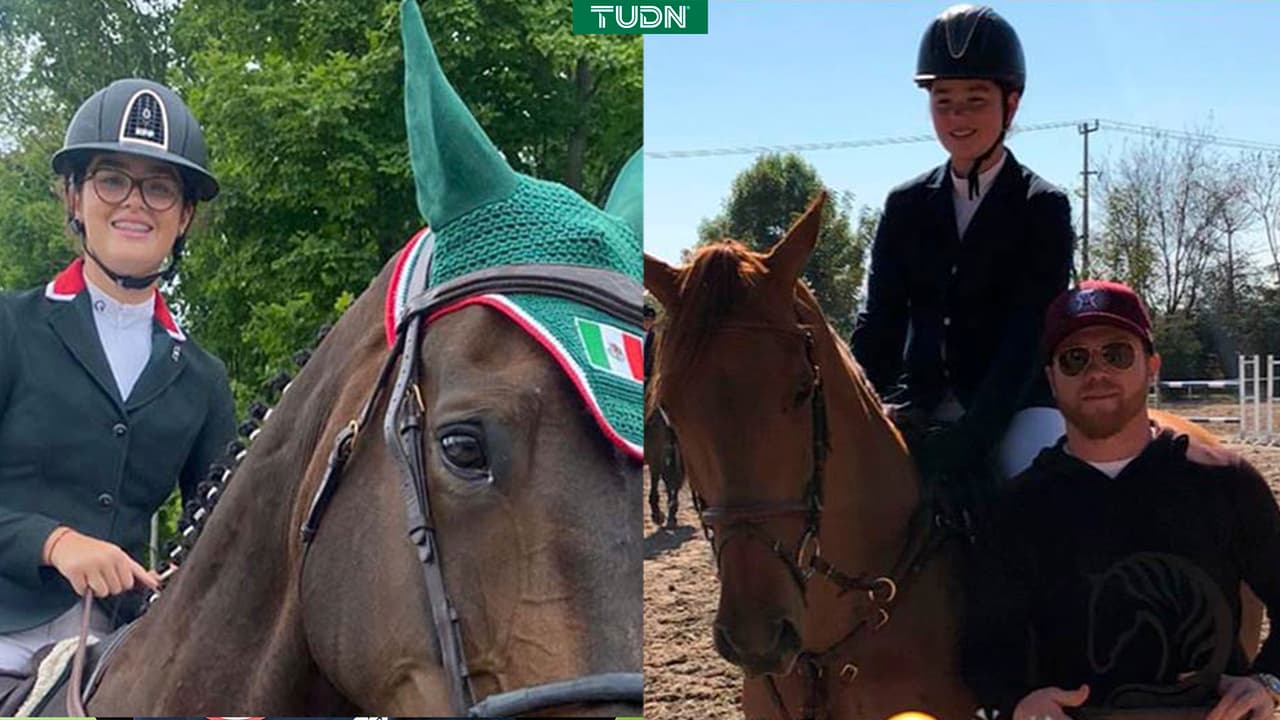 En agosto, la adolescente 
<b><a href="https://www.univision.com/deportes/boxeo/emily-cinnamon-hija-saul-canelo-alvarez-denuncia-racismo-competencia-ecuestre">participó en un concurso hípico en Estados Unidos</a></b> donde en diversas categorías ganó el segundo y tercer lugar.