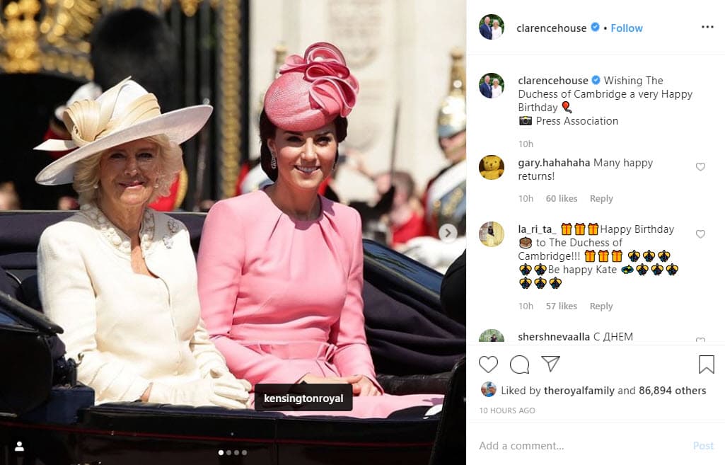 <b>Clarence House</b> también publicó algunas fotografías en donde Kate aparece con la duquesa de Cornualles y el príncipe Carlos en distintos eventos.
<br>