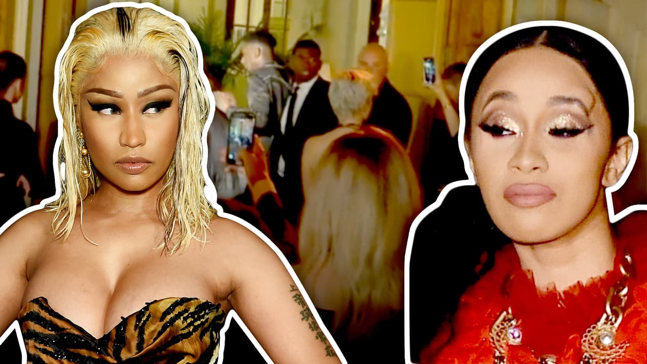 Cardi B y Nicki Minaj protagonizan escandalosa pelea en una fiesta del New York Fashion Week