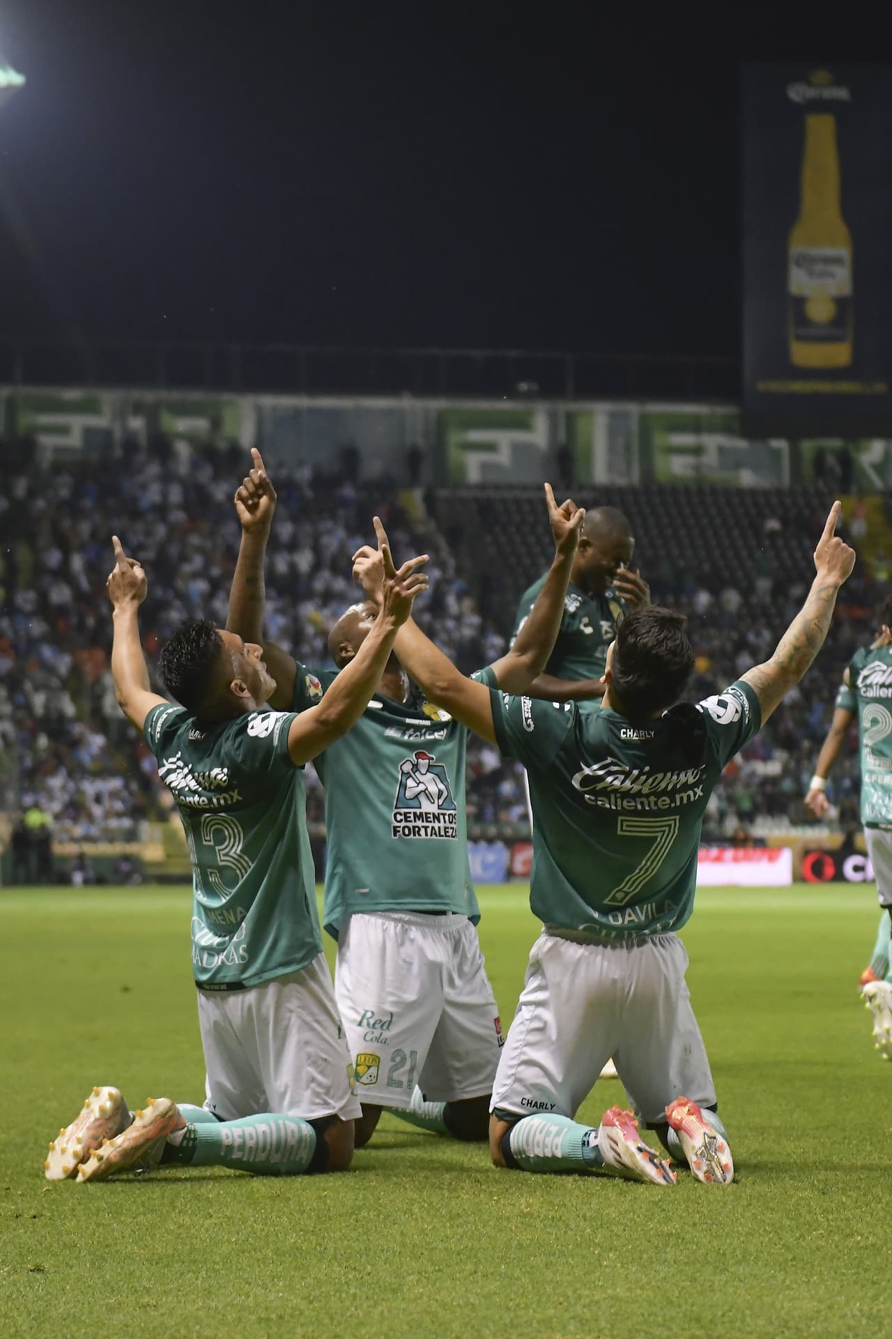 El ecuatoriano agradeció al cielo volver a anotar, no lo hacía desde el 12 de septiembre en la Liga MX.