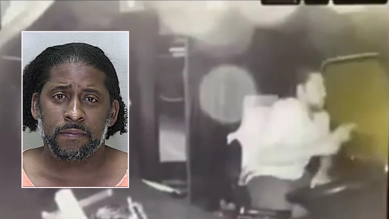 Cámara lo capta: camionero dispara a otro en plena carretera de Ocala