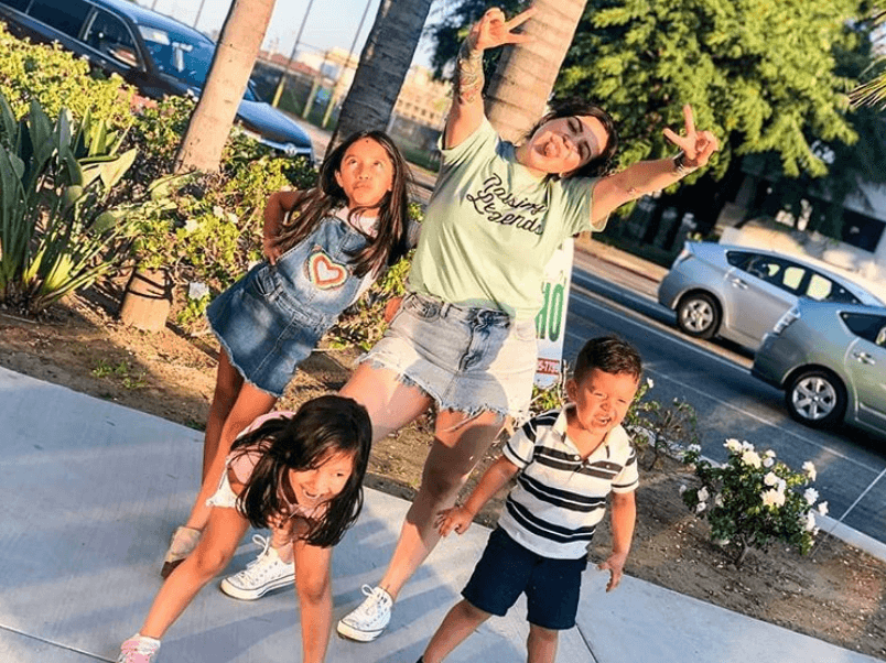 Los tres hijos Jacqie Rivera son Jaylah, de una relación anterior, mientras que a Jenavieve y Jordan, los concibió con Mike Campos.