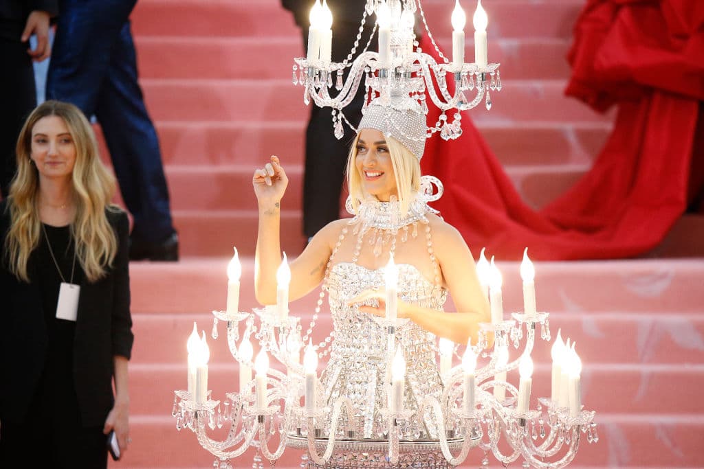 Katy Perry en la Met Gala 2019