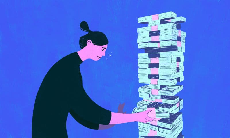 Uno no deja de sentirse pobre aunque gane buena plata