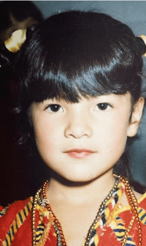 A esta pequeña niña la conocimos porque cantaba con 'sus balas de plata'. Está casada con un integrante del grupo musical Los Temerarios.