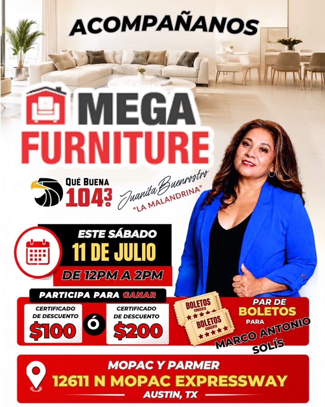 ✨🛋️ ¡ESTE SÁBADO SE VA A PONER A LO MEGA! 🛋️✨