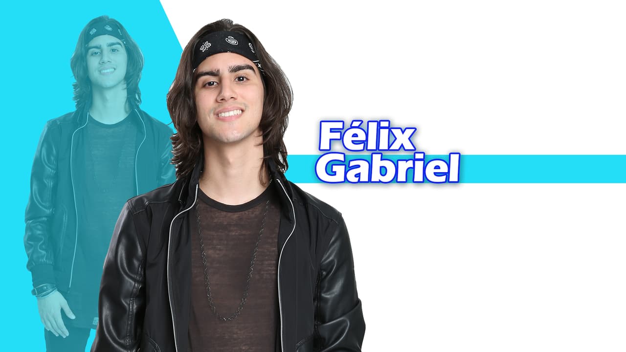 Félix Gabriel tuvo un reto y fue aprenderse el tema de Timbiriche "Con todos menos conmigo".