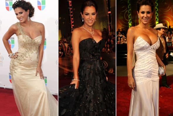 Ninel Conde mejora en cada show con su look. Mira la evolución de la bella presentadora a través de nuestras alfombras.