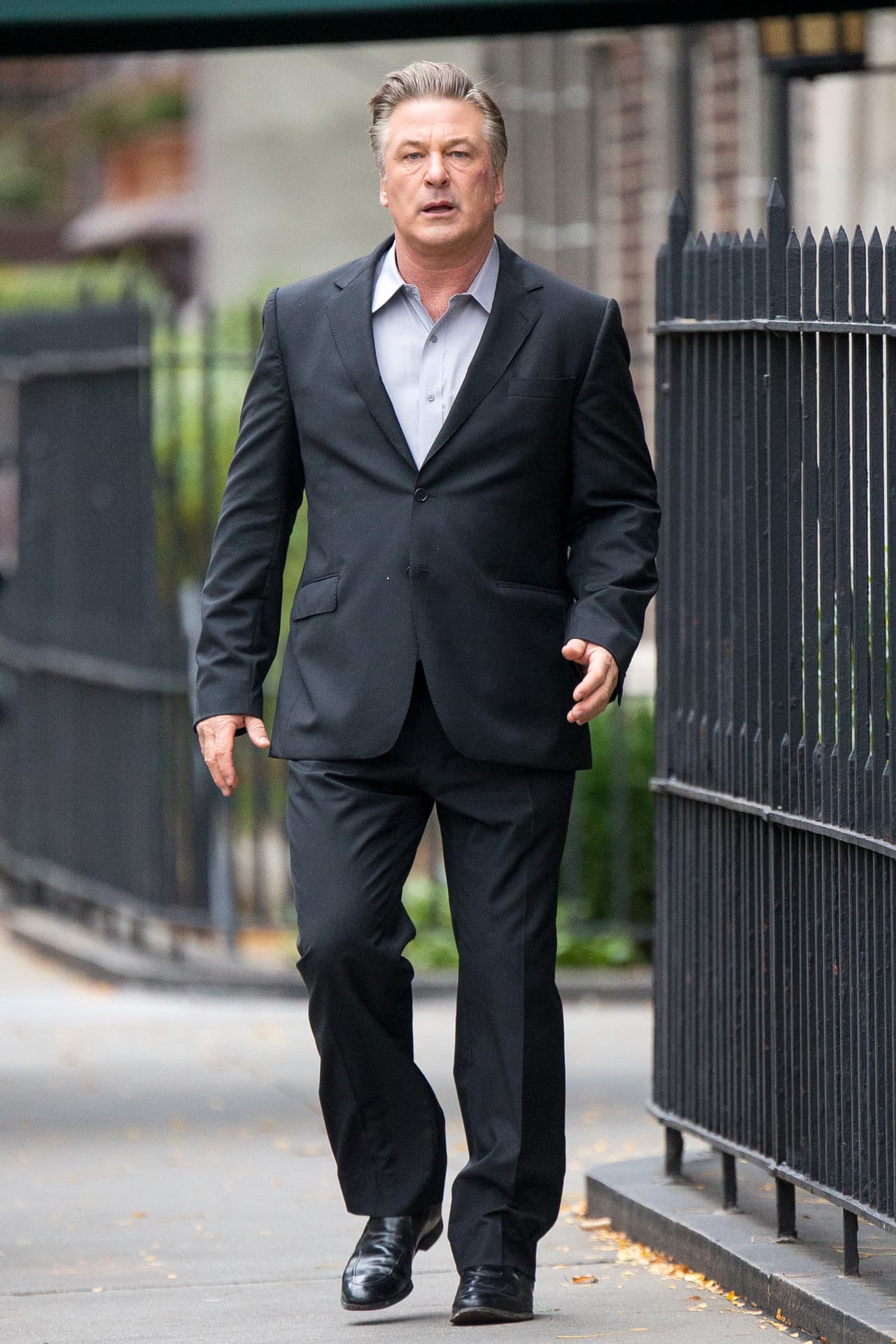 El actor cruzaba las calles de Manhattan sin precaución...