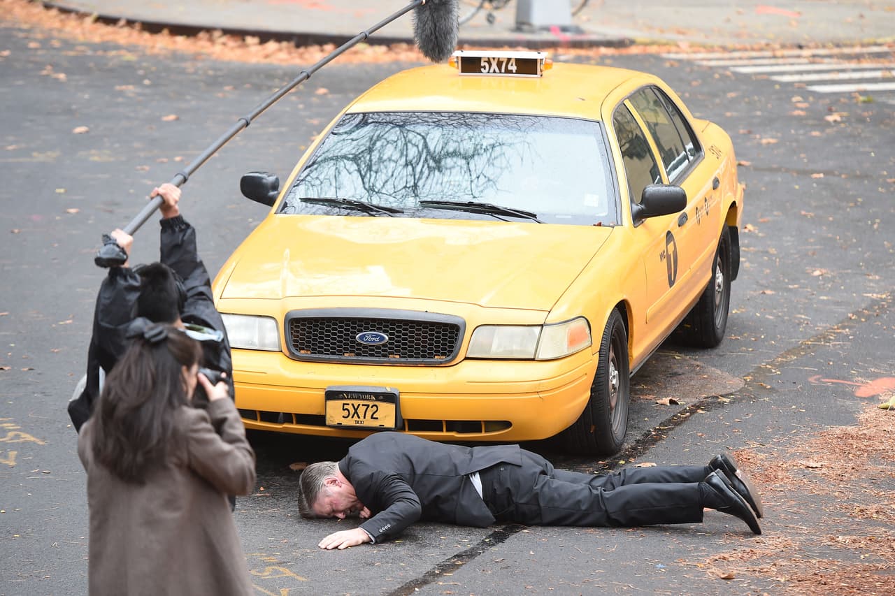 Pero el actor realizó su propio "stunt"...