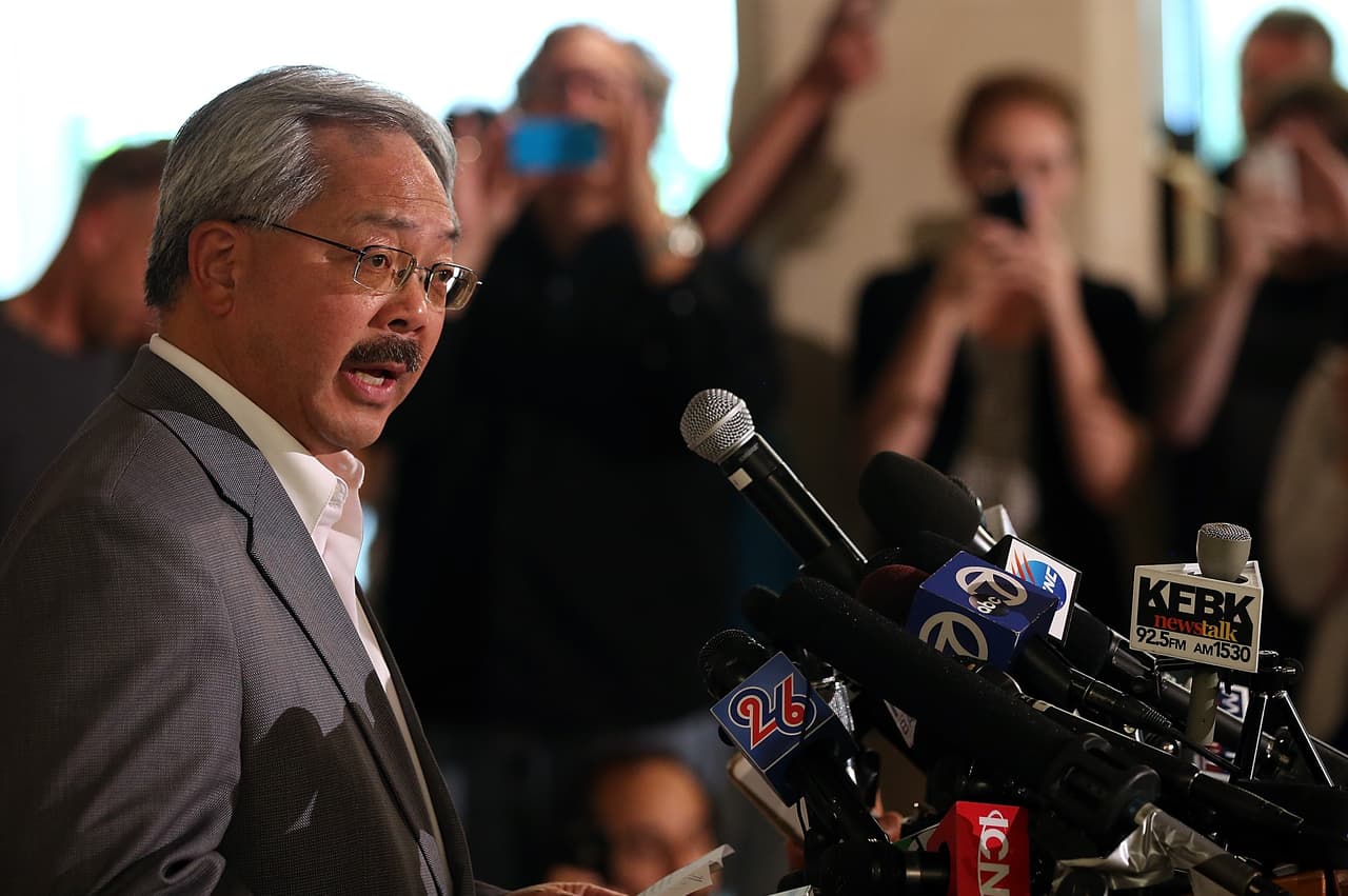 El alcalde de San Francisco, Ed Lee.