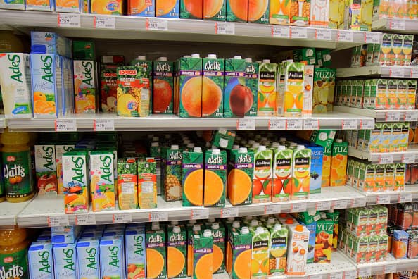 Pizza congelada (4), cenas en cajas (8), pasta (4), pasta de salsa (4), arroz (4).