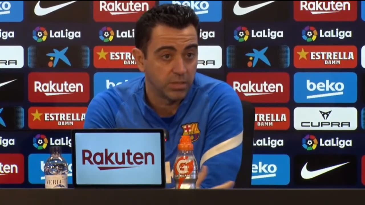 Xavi revela que Fati "está muy afectado"; confía en reforzar al Barça
