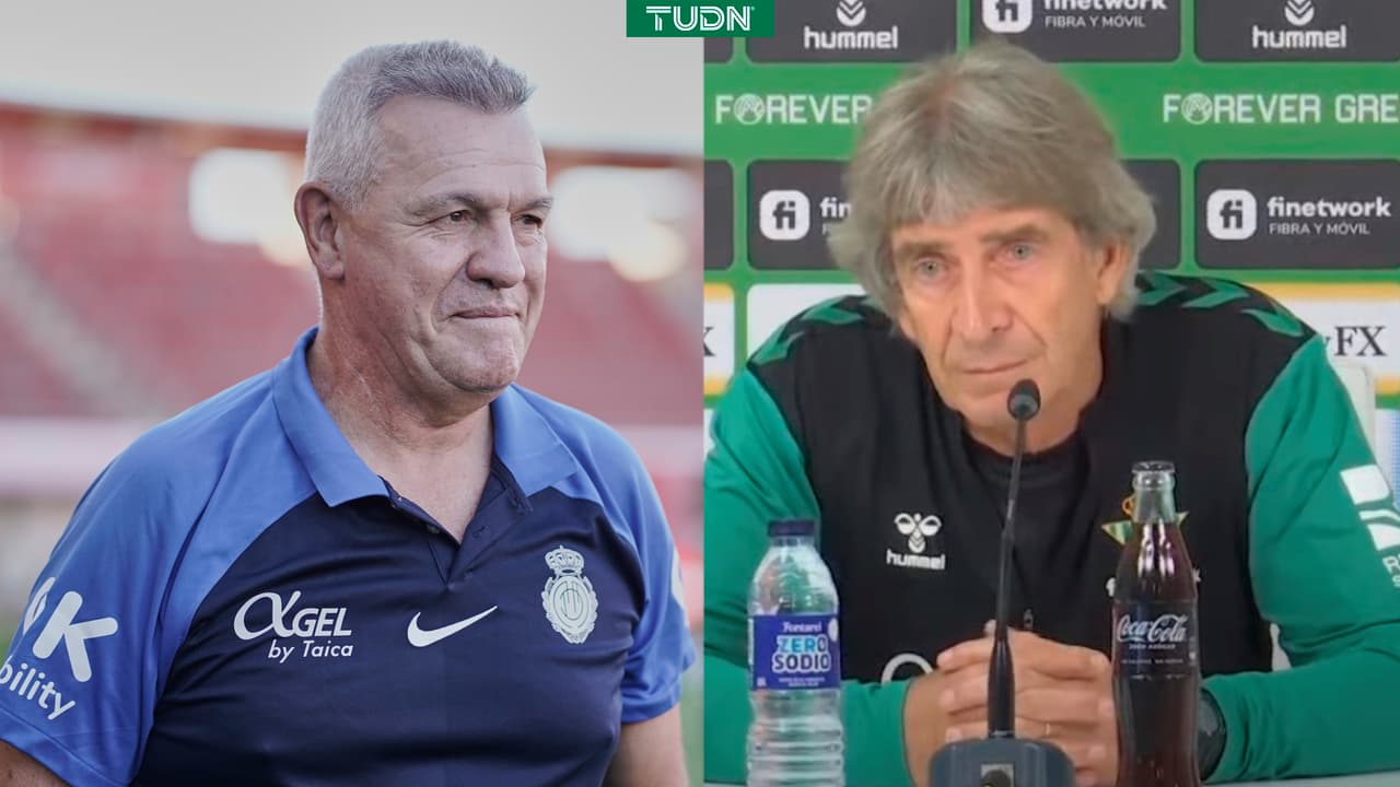 Pellegrini elogia a Javier Aguirre: "Lo está haciendo muy bien en Mallorca"