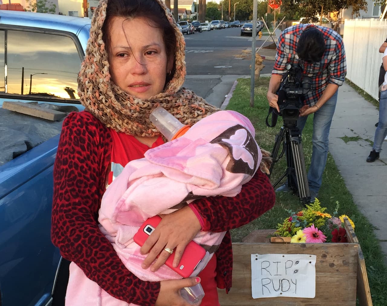 Mujer viuda y un bebé huérfano por una supuesta disputa vecinal que acabó mal