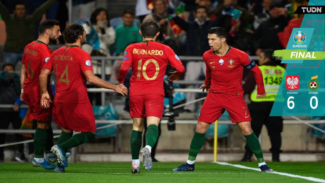Con ‘hat-trick’ de Cristiano, Portugal vapuleó a Lituania


