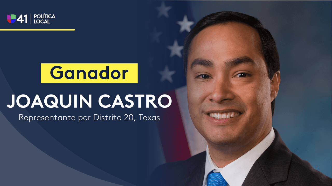 Joaquin Castro, ganador del escaño por el Distrito 20 de Texas, dice AP