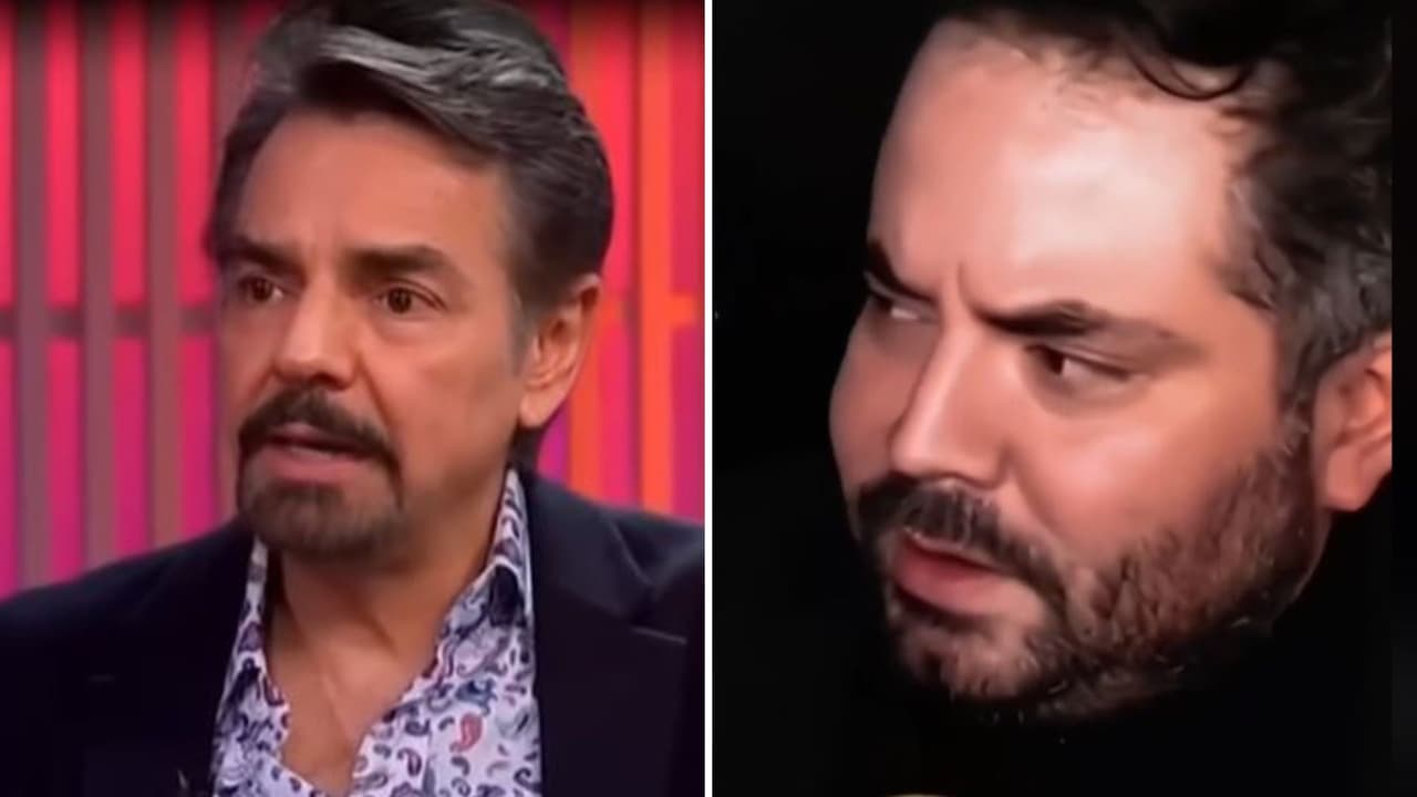 José Eduardo Derbez no se calla y defiende a Victoria Ruffo de críticas de su papá: "A él le gusta embarazar mujeres"