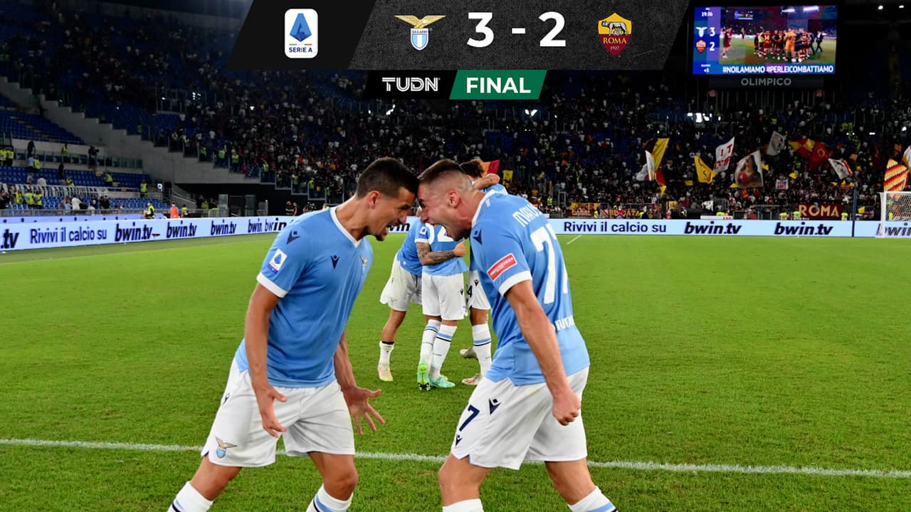 Lazio se lleva el Derby della Capitale sobre la Roma de Mourinho