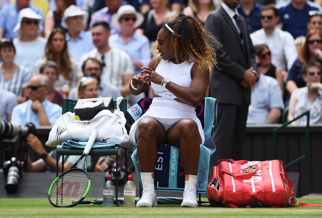 Las miradas estaban sobre Serena, quien buscaba su octava corona en la hierba de Londres.