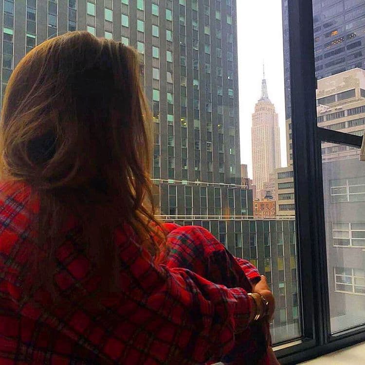 Galilea Montijo pasó el fin de semana en Nueva York.