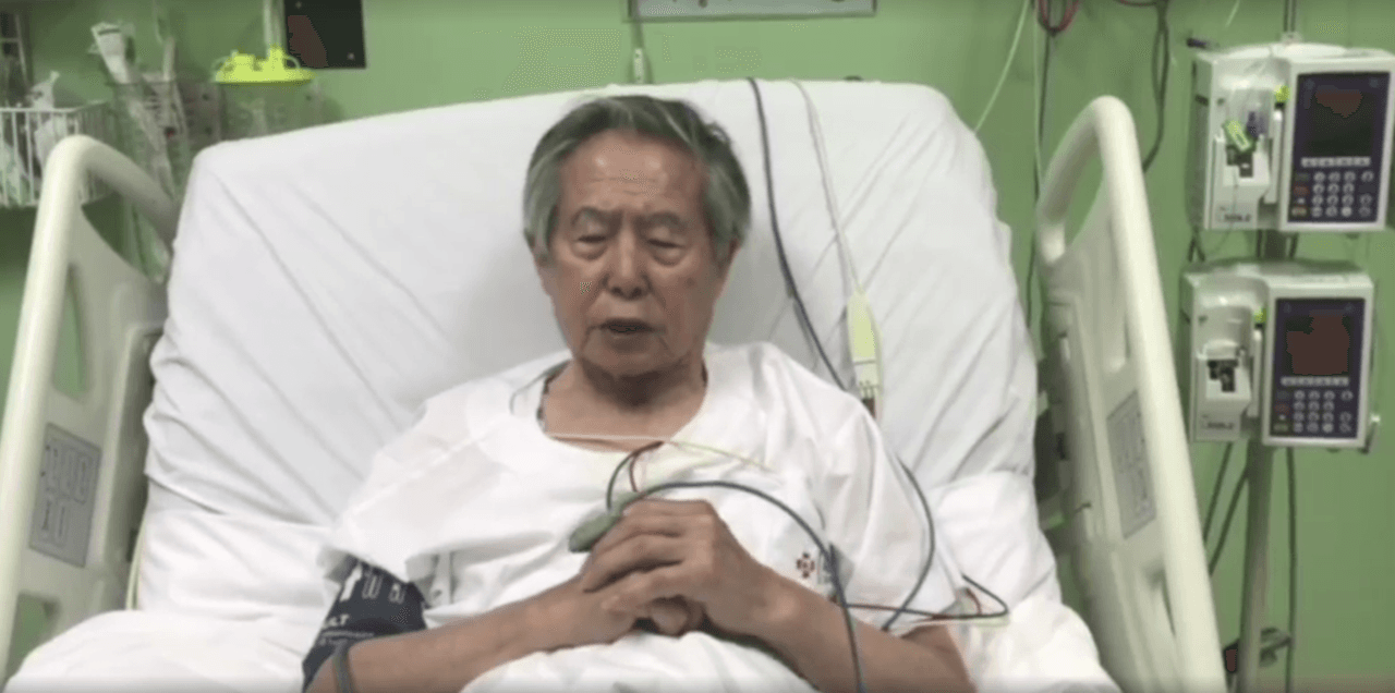 Tras su polémico indulto, Fujimori pide "perdón" por los actos de su gobierno