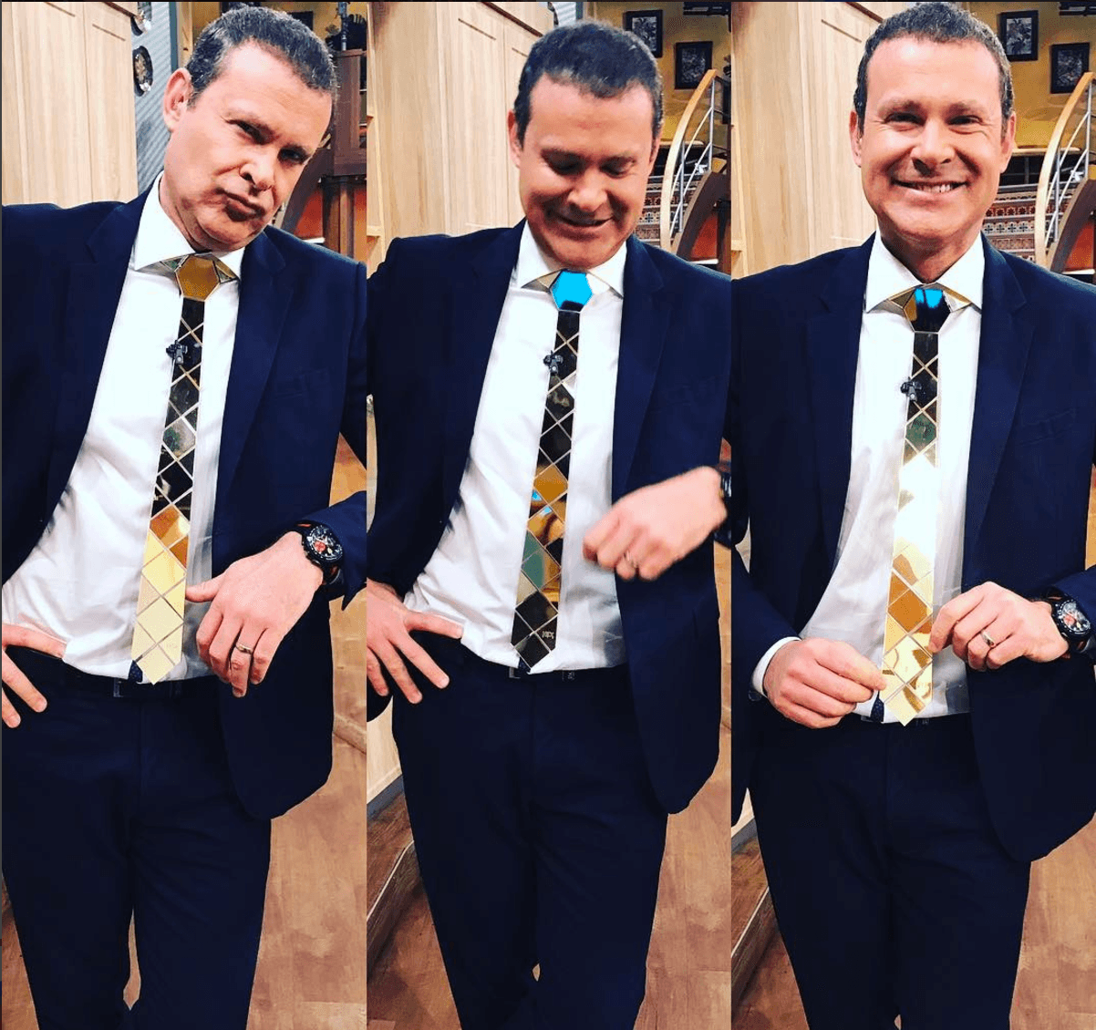 Alan Tacher está seguro de que luce "10 ó 15 años más joven". Ustedes, ¿qué creen?