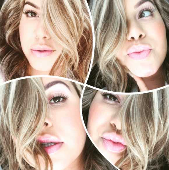 Siempre bella y radiante, así es como luce la talentosa Chiquis con productos de maquillaje de su propia línea.