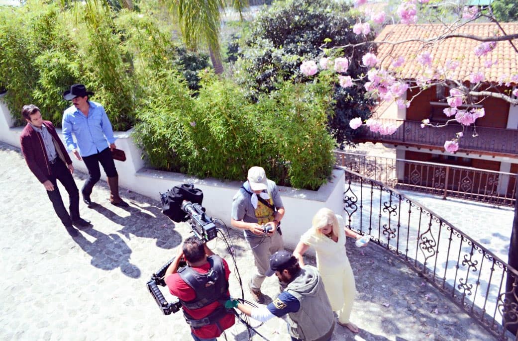 En el rancho de Joan Sebastian se grabaron algunas escenas.