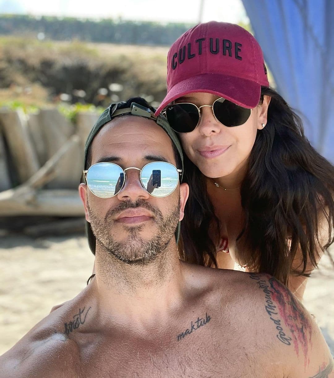 Chef Yisus y Julianna hacen una joven y bella pareja que le puso la cereza al pastel con sus lindas nenas.