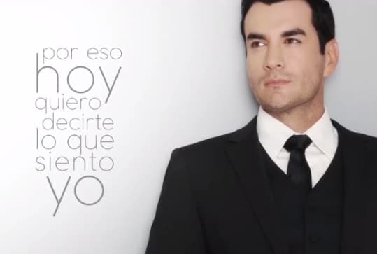 El también actor estrenó recientemente su sencillo titulado 'Hoy', el cual forma parte de un disco que próximamente verá la luz.