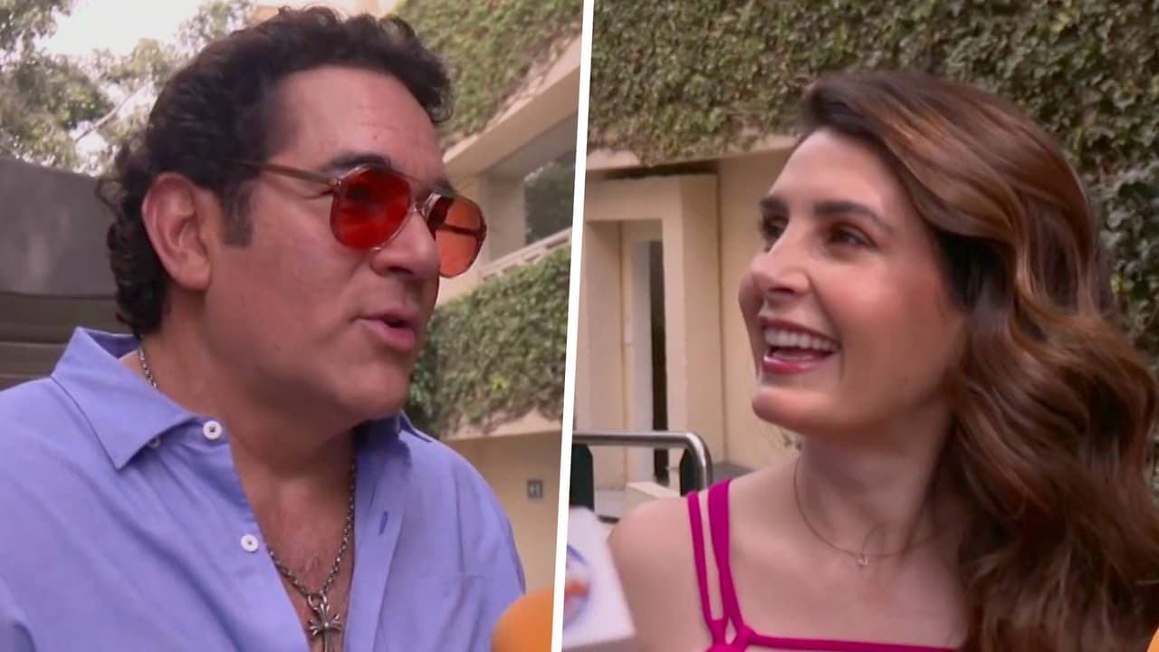 Eduardo Santamarina revela que alguien le roba toda la atención de Mayrín Villanueva