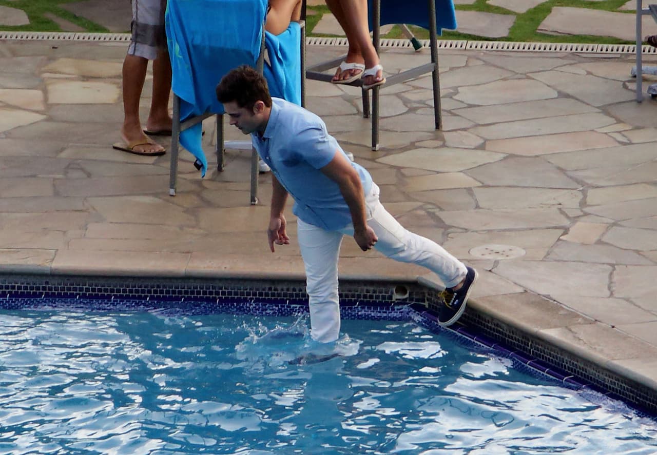 Al menos hoy no se bañó Zac...