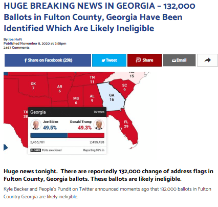 Captura de pantalla tomada de la web el 9 de noviembre de 2020.