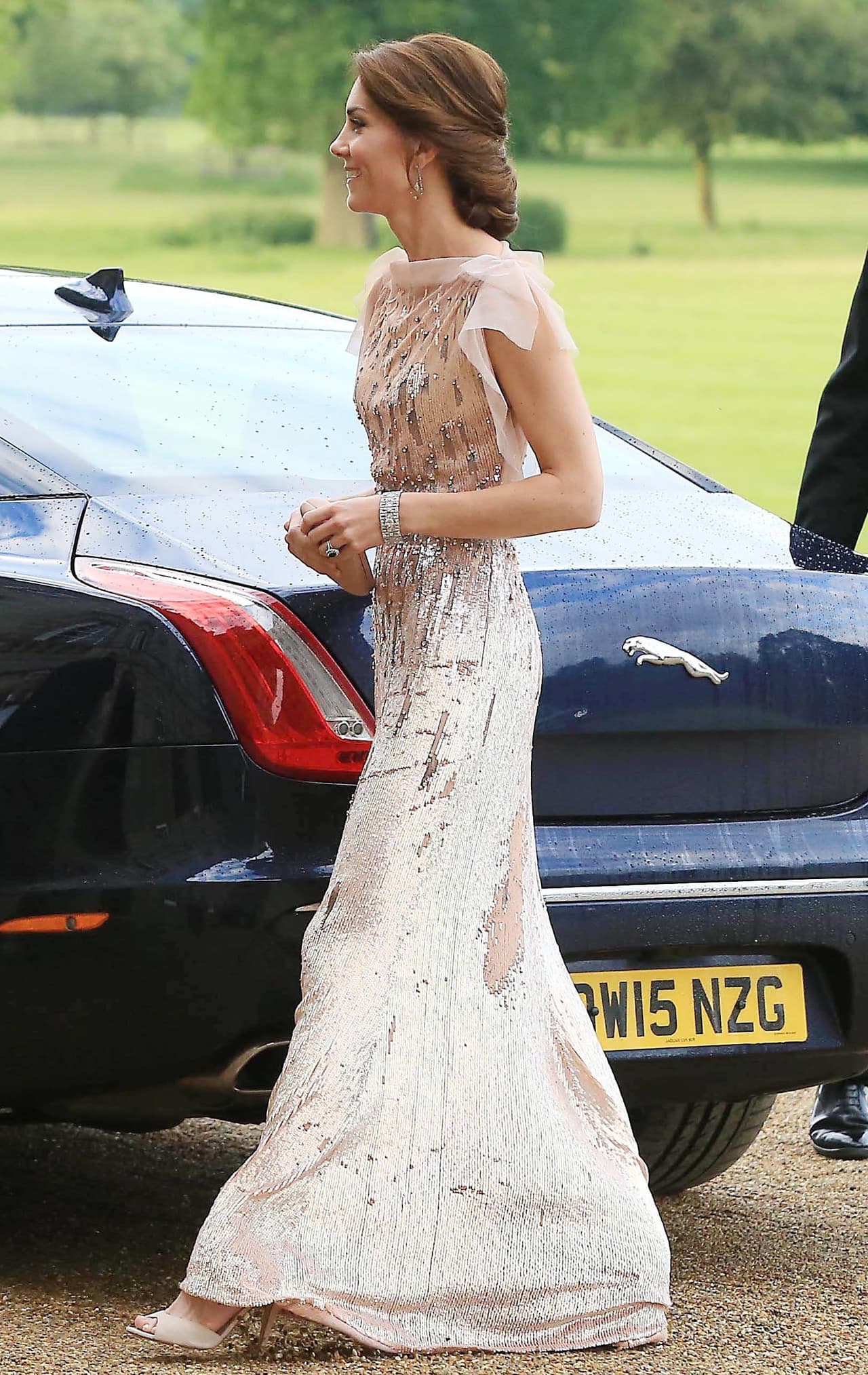 En las dos ocasiones lució bellísima.