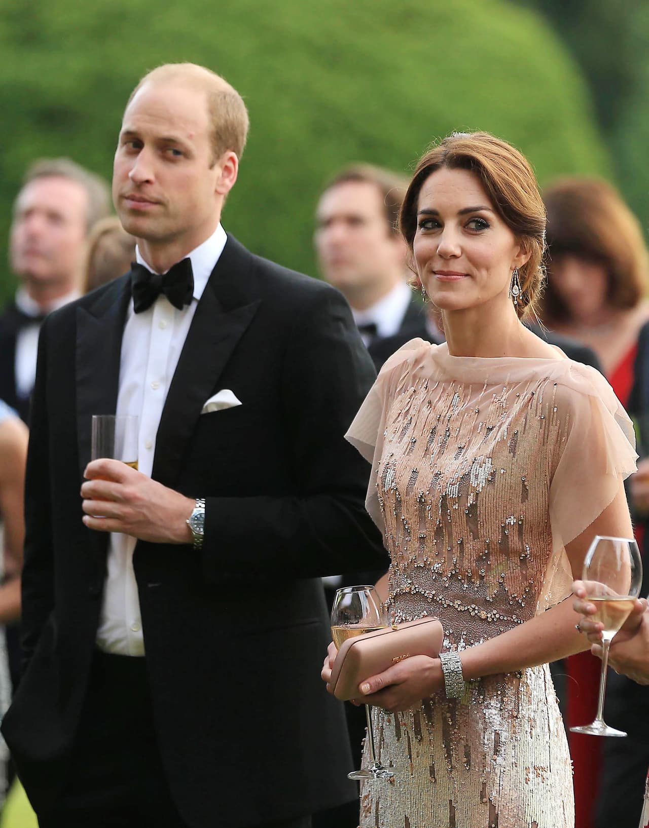 Kate y William aparecieron en la gala para el East Anglia's Children's Hospices.