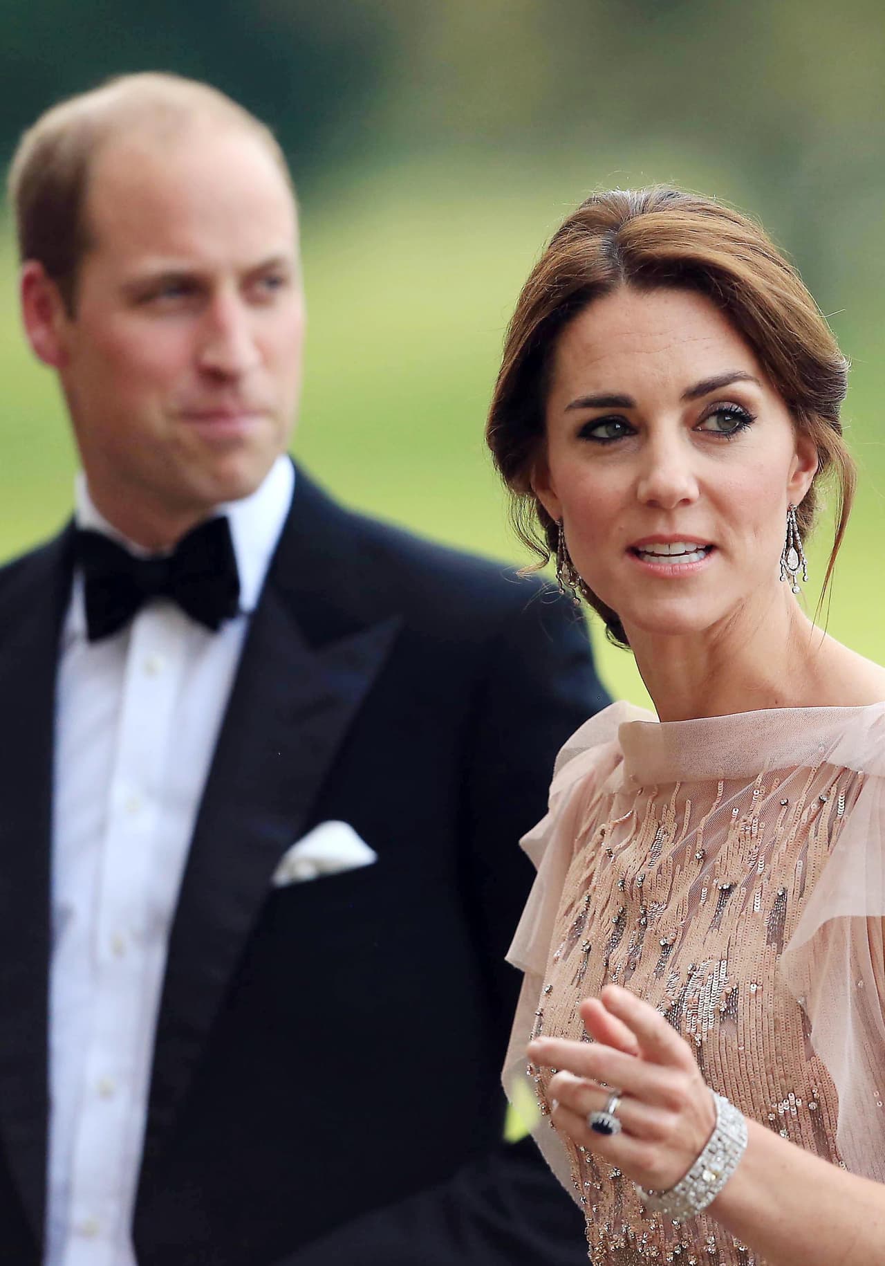 Kate y William en una gala.