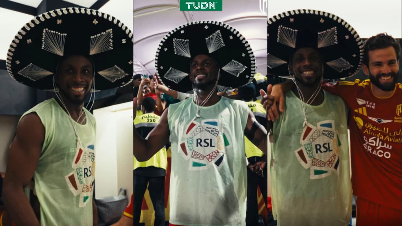 Julián Quiñones y su festejo mexicano en el triunfo de Al-Qadisiya