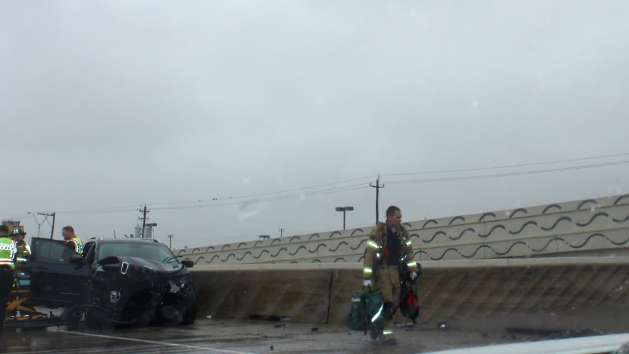 Accidente grave en I-45 sur @ Nasa Rd.