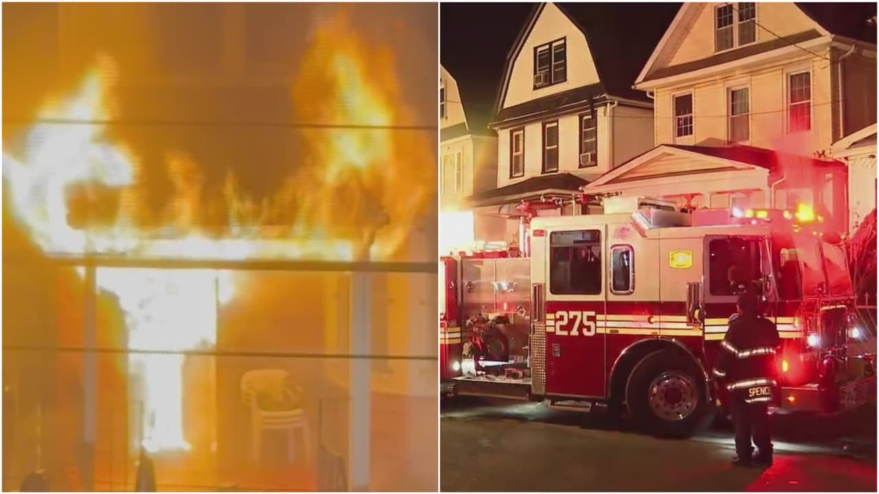 Hombre ingresa a casa en llamas para salvar a su madre pero mueren ambos en Queens