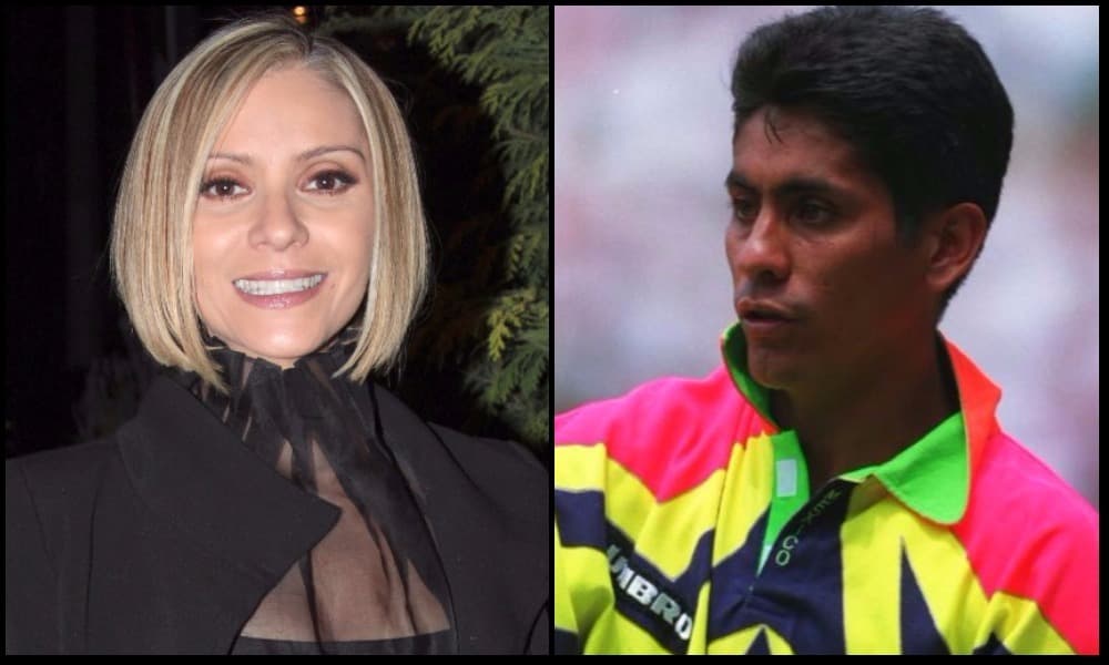 <b>Daniela Castro </b>y el jugador de futbol mexicano Jorge Campos mantuvieron una relación durante la década de los años 90.