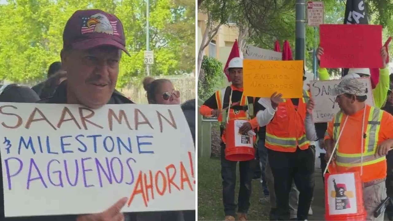 “No es algo justo”: Trabajadores de construcción pública denuncian robo de salario en Oakland